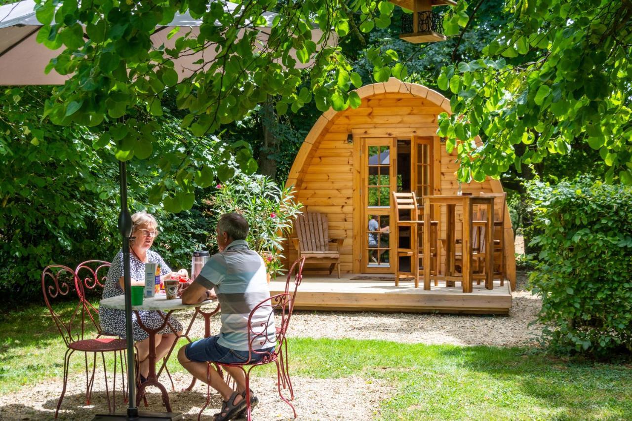 Cabane En Bois Avec Bain Nordique Asnieres-sur-Vegre 외부 사진