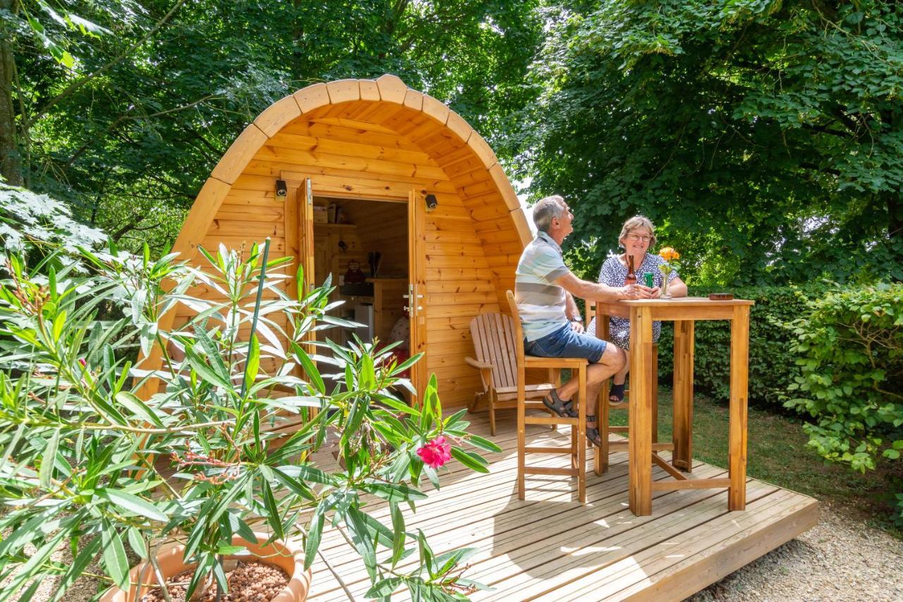 Cabane En Bois Avec Bain Nordique Asnieres-sur-Vegre 외부 사진