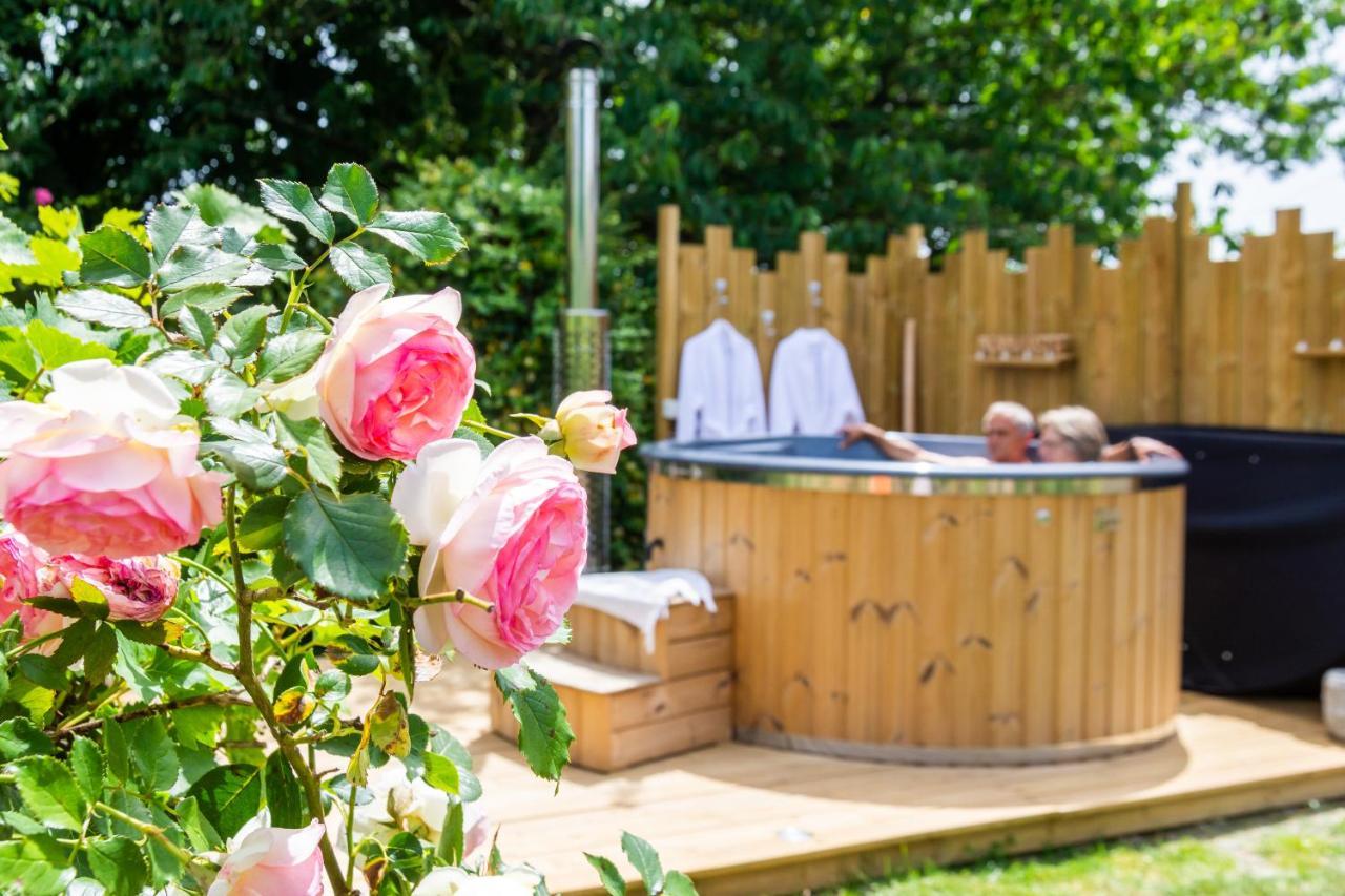 Cabane En Bois Avec Bain Nordique Asnieres-sur-Vegre 외부 사진