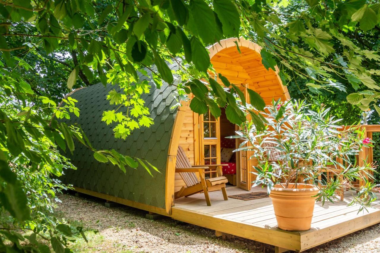 Cabane En Bois Avec Bain Nordique Asnieres-sur-Vegre 외부 사진